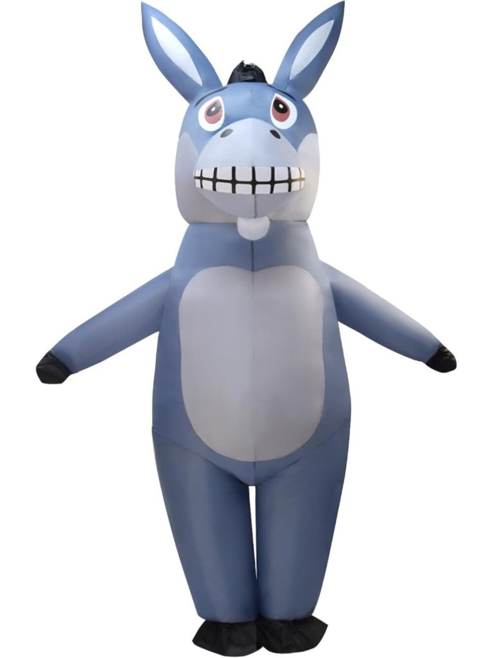 Funny Inflatable Donkey Costume for Adults - Blow Up Halloween Party Suit, One